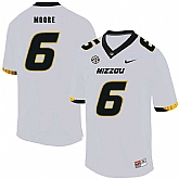 Missouri Tigers 6 J'Mon Moore White Nike College Football Jersey Dzhi,baseball caps,new era cap wholesale,wholesale hats